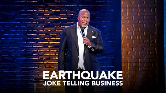 عرض Earthquake: Joke Telling Business 2025 مترجم